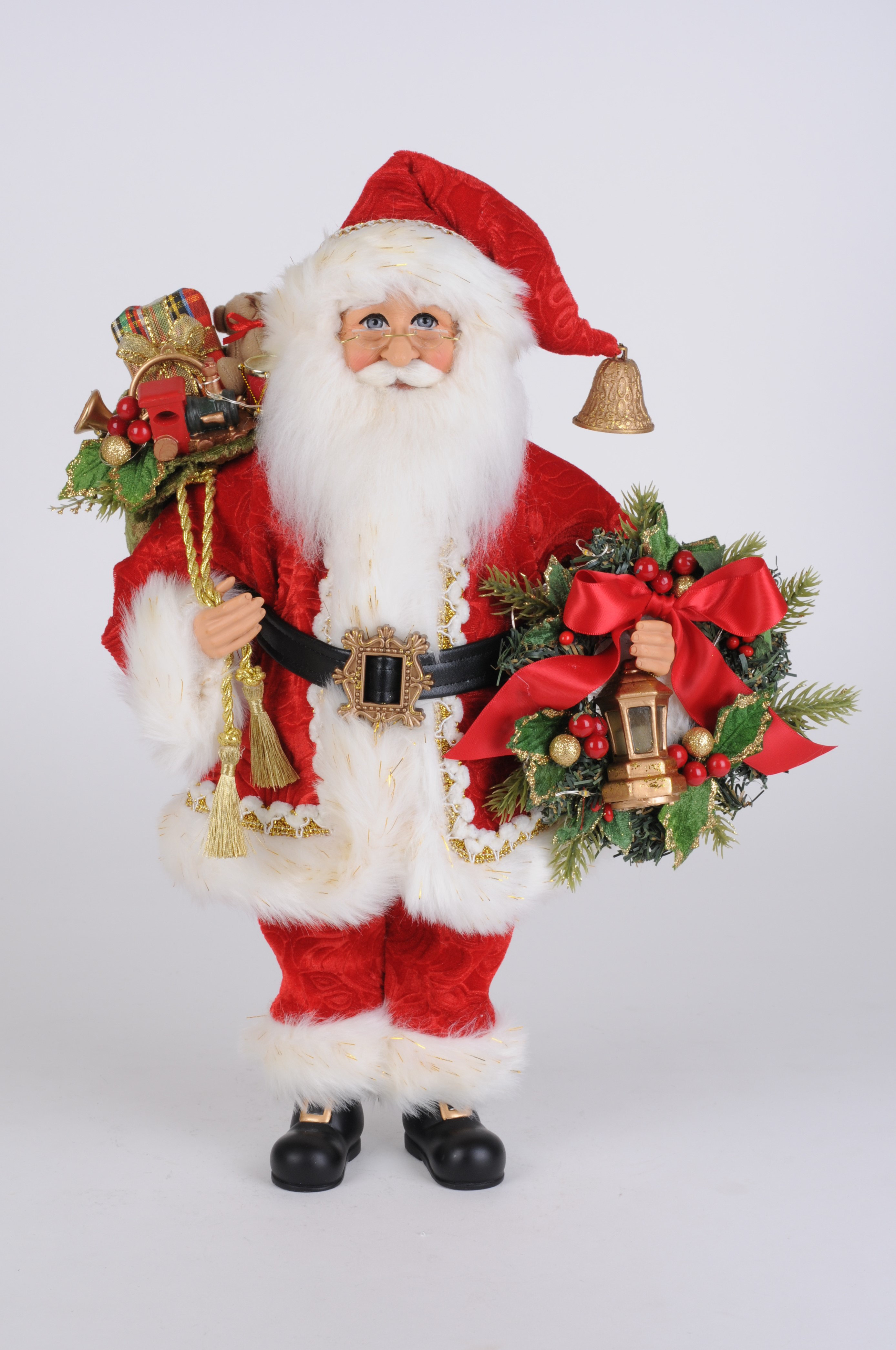 Santa Items Karen Didion Originals Christmas Collection Santa Figurines ...