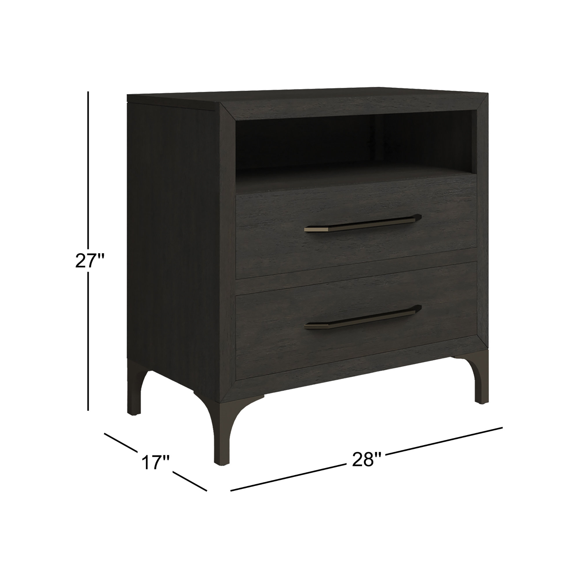 2 - Drawer Nightstand