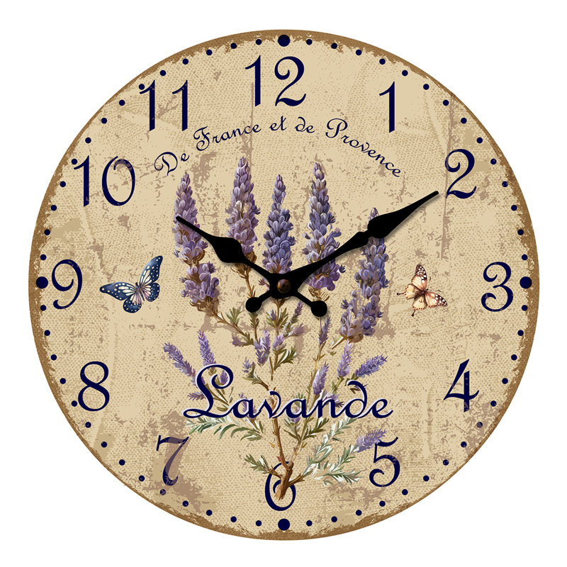 Daniell Medium Density Fiberboard (MDF) Wall Clock