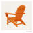 POLYWOOD Nautical Adirondack Chair-1311717431