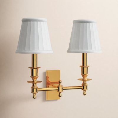Ellean 2 Light Dimmable Candle Wall Light