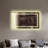 Elllise Glass Flat Wall Mirror