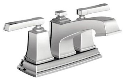 CHR 2Hand Lo Lav Faucet, Chrome