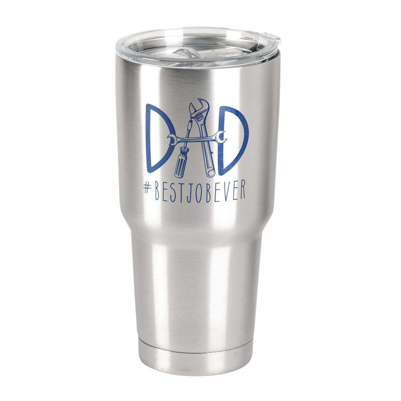 30 oz. Gobelet de voyage en acier inoxydable