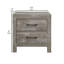 Table de chevet 2 tiroirs Aleane