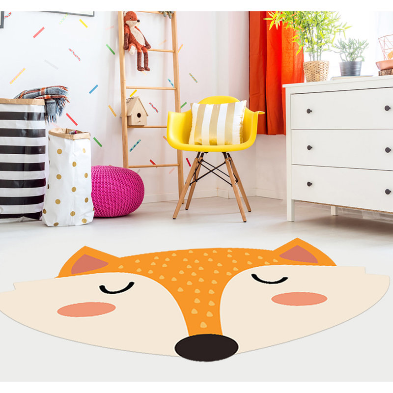Vinyl Machine Printed Area Rug, Rectangle 114 x 160cm