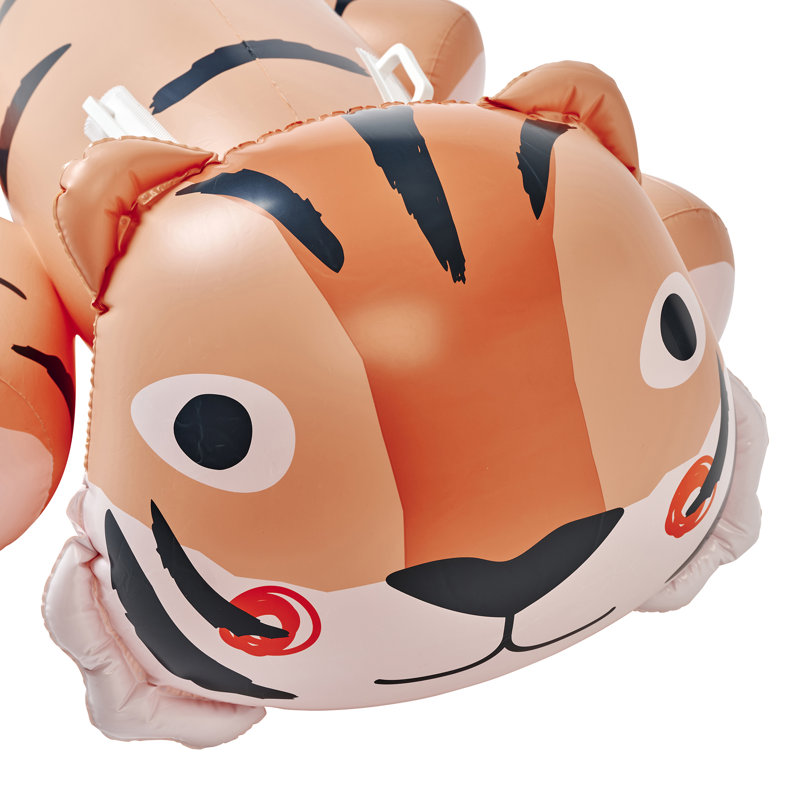 Kids Ride-On Float: Tino le tigre - argile