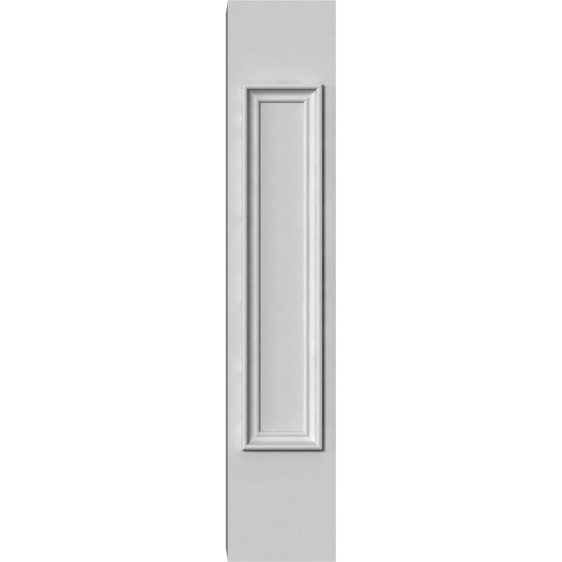 Pass Through Newel Post w/Panel