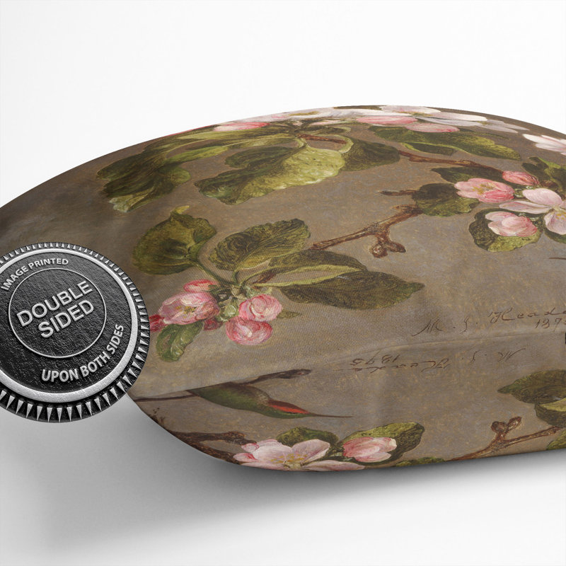 Apple Blossom Scatter Cushion, 40cm H x 40cm W x 15cm D