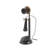 Fortunata Metal Decorative Vintage Style Telephone Black Sculpture with Tiered Base and Coil Wire Detailing