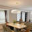 Stockham 1-Light Chandelier Round Circle LED Kitchen Island Pendant Remote Dimming-1996493725