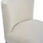 Le tabouret de 27 pouces au design moderne avec un tissu lisse de couleur claire et un repose-pieds circulaire avec une finition dorée crée un look sophistiqué et luxueux-153060563