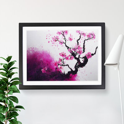 Cherry Blossom Tree Flowers Vol.2 1 Piece Single Picture Frame Painting