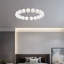 Harmehar Circular Glass Integrated Chandelier-1870397819-1870397820