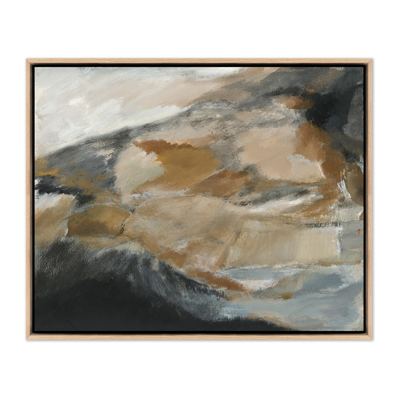 Pinnacle Painting by Melanie Biehle, White Oak Canvas Floater Framed, 26" H x 32" W