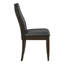 Chaise d'appoint en tissu gris