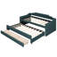 Twin Daybed With Drawers And Trundle For A Space Office Upholstered In Drawer Efficiency-1890559011-1890559037
