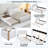 Berber Fleece Platform Bed With Curved Headboard And Twin Size Trundle-299672442-299672441