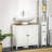 Kleankin 23.5'' Single Bathroom Vanity with Particle Board Top