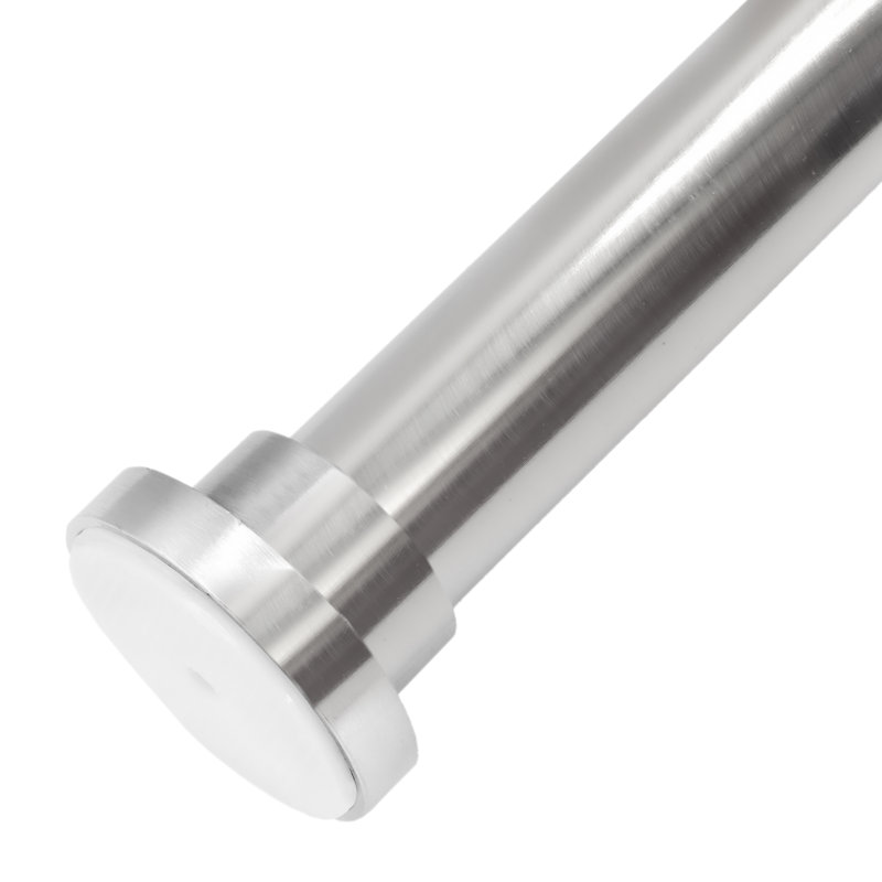 Metal Adjustable 1'' Tension Rod, Satin Nickel, 18" – 30"