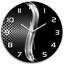 Jex Glass Wall Clock