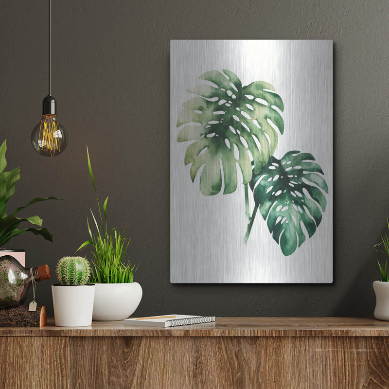 «Tropical Plant II» par Grace Popp, H 16 po x l 12 po