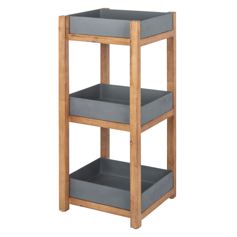 Support pour plante Elacqua, gris