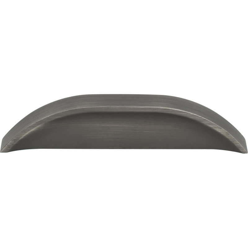 Elara Arch Pull, 5", Brushed Pewter