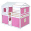 Lit superposé en bois avec tente-530719956-530719959