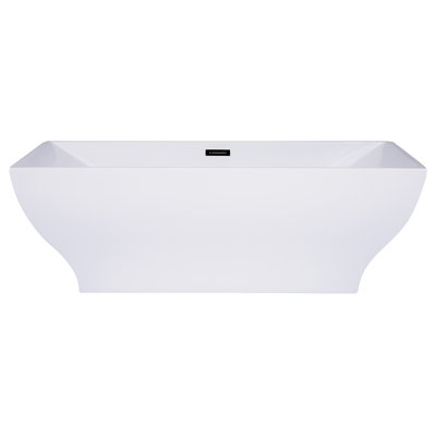 67'' x 32'' Freestanding Soaking Acrylic Bathtub