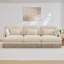 Canapé modulaire en chenille 3 places Comfy