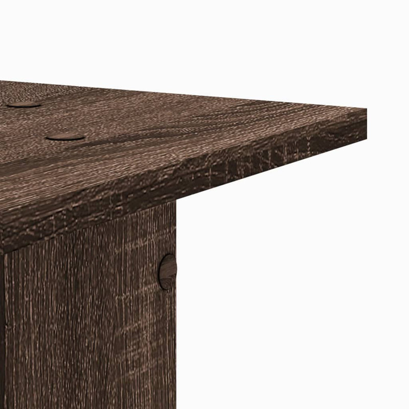 Haig Plant Stand 1 Tier, 30 x 30 x 40 cm (L x W x H), Old Wood