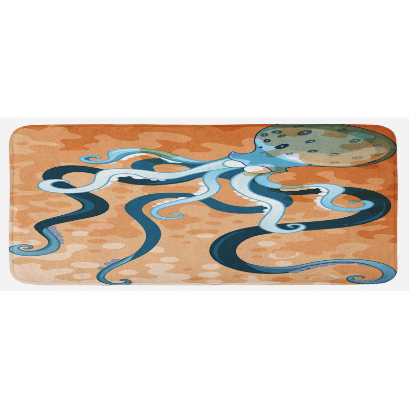 Tapis de cuisine octopus