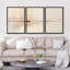 «Zen Simplicity Abstract Beige Illustration», 3 pièces-98804026-98804030