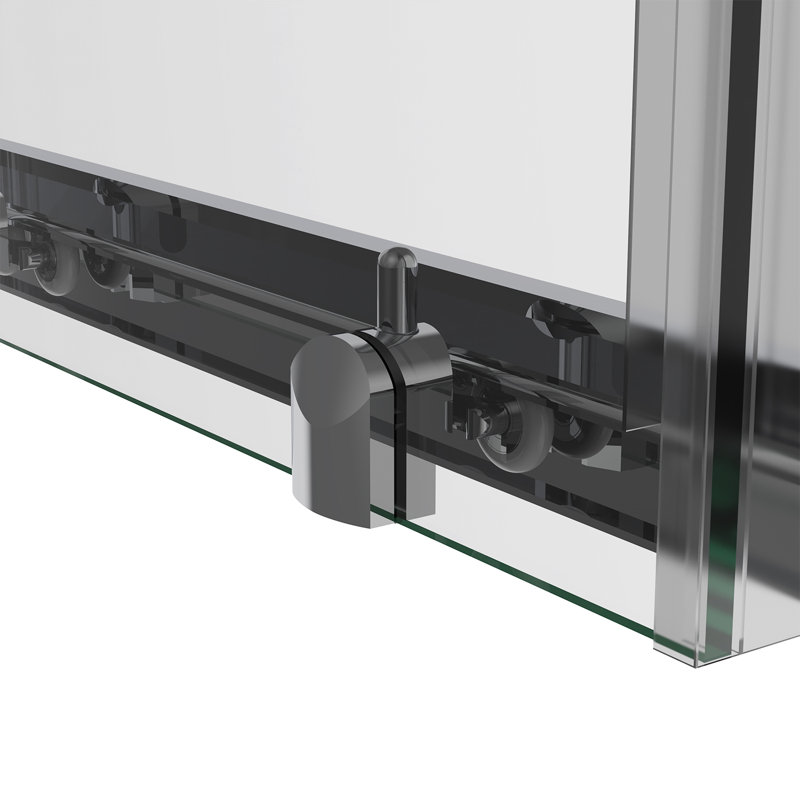Hockman Bathroom Shower Enclosure Cubicle Double Sliding Door with 900mm Side Panel Screen - 1900 x 1400 mm, Chrome