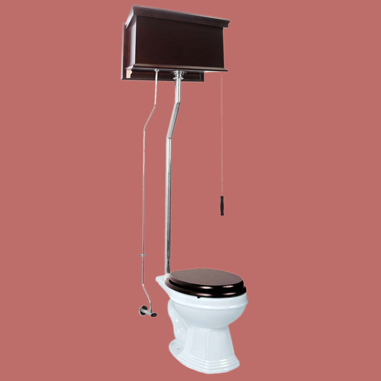 The Renovators Supply Inc. 1.6 Gallons GPF Elongated Floor Mounted Kit (Seat Not Included)