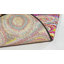 Tapis rouge / brun Gleno-19820720