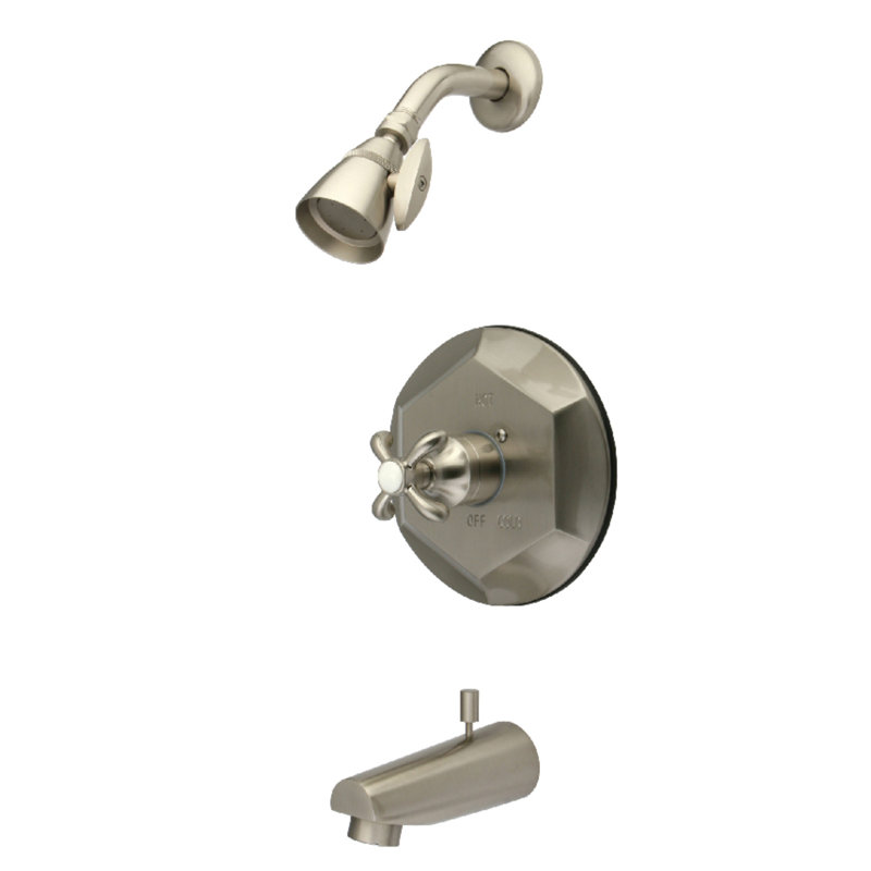 Robinet inverseur pour baignoire et douche avec vanne