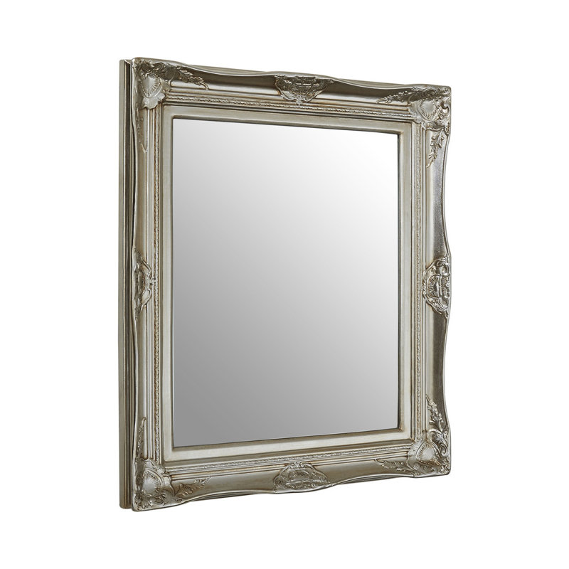 Dreher Flat Wall Mirror, Champagne Gold