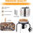 Stainless Steel Electric Meat Basting Brush Chicken Plucker Machine