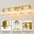 Berto 3-Light Dimmable Vanity Light with K9 Crystal Shades-915588538-938731893