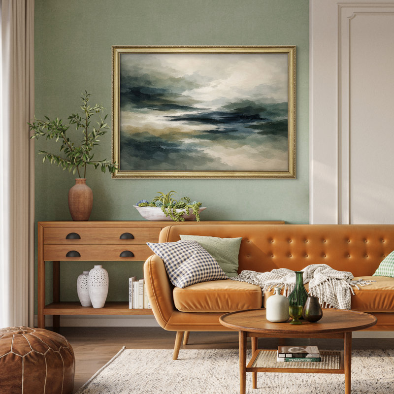 Art mural encadré 26 po x 36 po Moody, Reproduction encadrée sans passe-partout, H 26 po x l 36 po