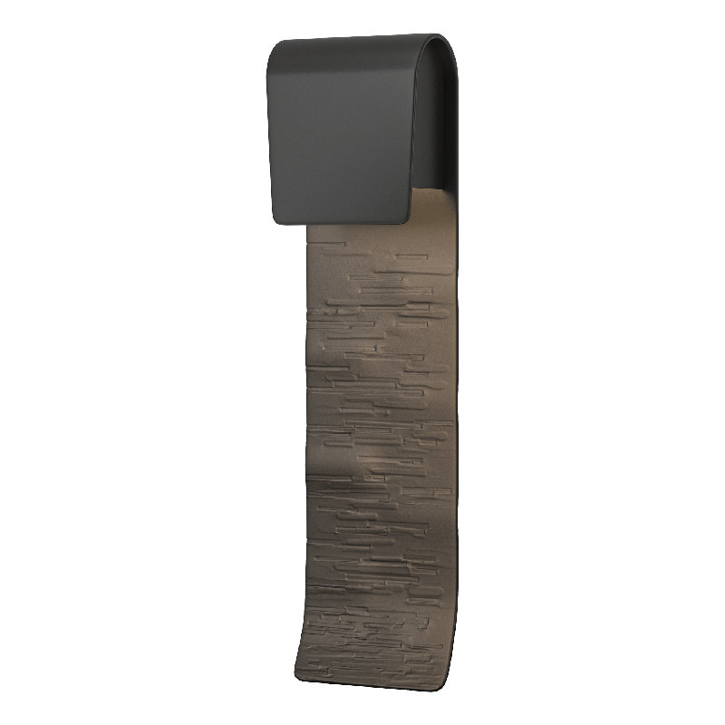 Element Outdoor Sconce, 30.5" H x 8" W x 5" D, Coastal Black