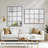 Rectangular Windowpane Wall Mirrors-908642644