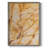 Yellow Marble I Framed Print - Solid Wood-554934333