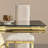 Stylish Dining Table With Tempered Glass Top