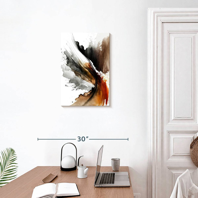 Avery Earthy Abstraction, 24" H x 16" W