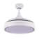 Aadvik 42" Retractable Ceiling Fan with LED Lights and Remote, 6-speed Reversible Fan