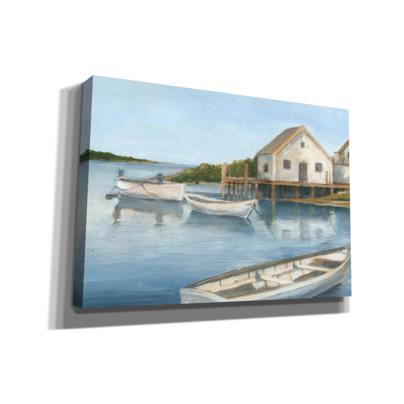 «Tranquil Waters II» par Ethan Harper, art mural sur toile, H 18 po x l 26 po x P 0,75 po