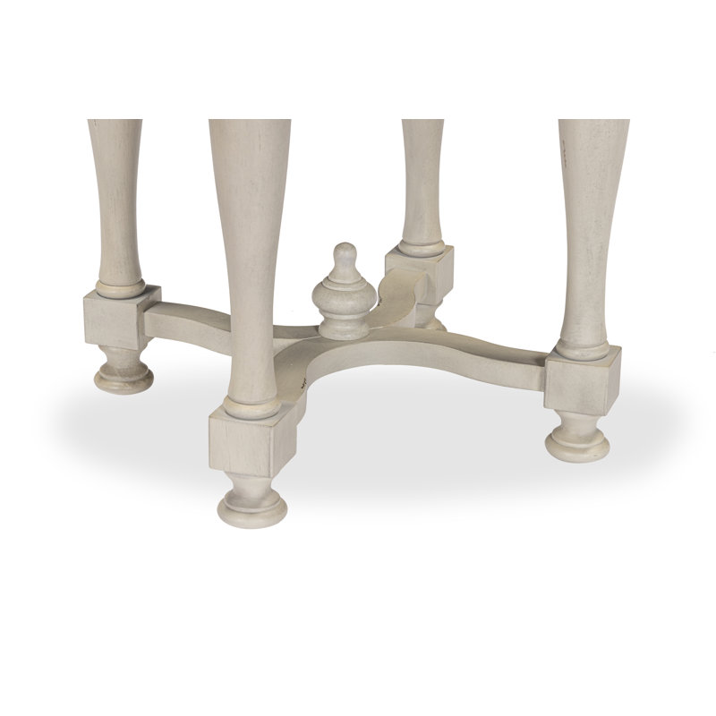 Table de bout ronde Amalia délavée / gris brume